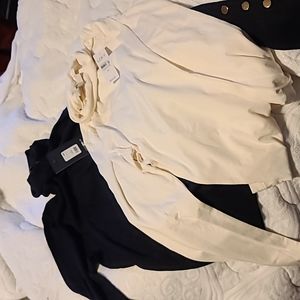 Loft turtleneck and fashion nova black sweater.  New. Size M. Women's